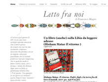 Tablet Screenshot of lettofranoi.it